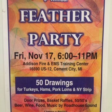 Land & Lake Ladies Club 2017 Feather Party